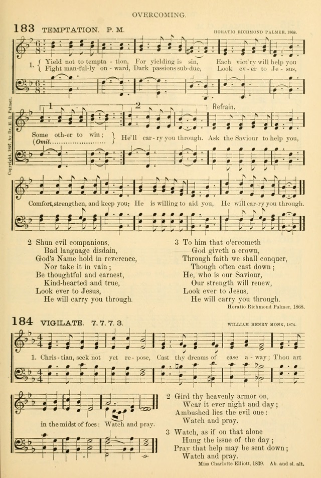 Songs of Work and Worship: a collection of hymns and tunes for devotional and evangelistic meetings page 112
