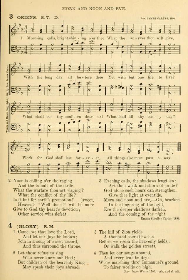 Songs of Work and Worship: a collection of hymns and tunes for devotional and evangelistic meetings page 12