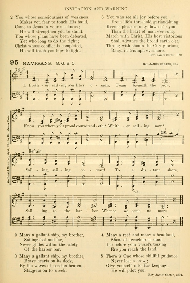 Songs of Work and Worship: a collection of hymns and tunes for devotional and evangelistic meetings page 64