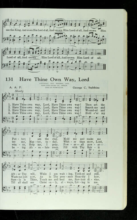Singing Youth: for use in Missionary Volunteer meetings, summer camps, and church schools, and wherever young people gather to sing page 107