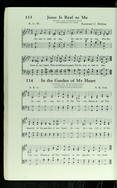 Singing Youth: for use in Missionary Volunteer meetings, summer camps, and church schools, and wherever young people gather to sing page 96