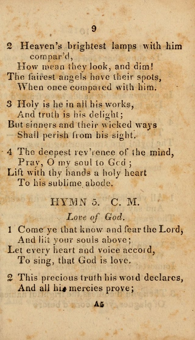Songs of Zion, Being a New Selection of Hymns, Designed for Revival and Social Meetings page 10