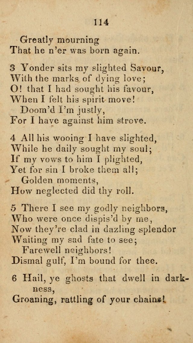 Songs of Zion, Being a New Selection of Hymns, Designed for Revival and Social Meetings page 119