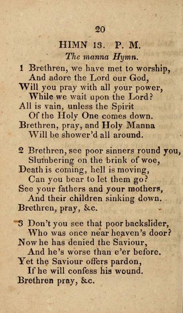 Songs of Zion, Being a New Selection of Hymns, Designed for Revival and Social Meetings page 25
