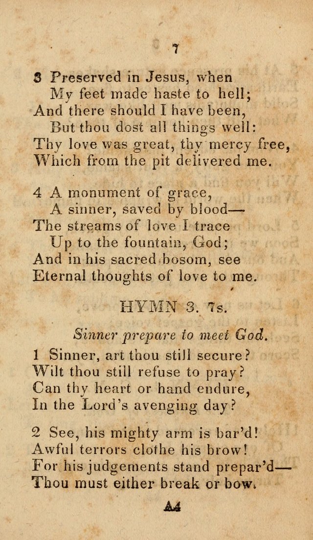 Songs of Zion, Being a New Selection of Hymns, Designed for Revival and Social Meetings page 8