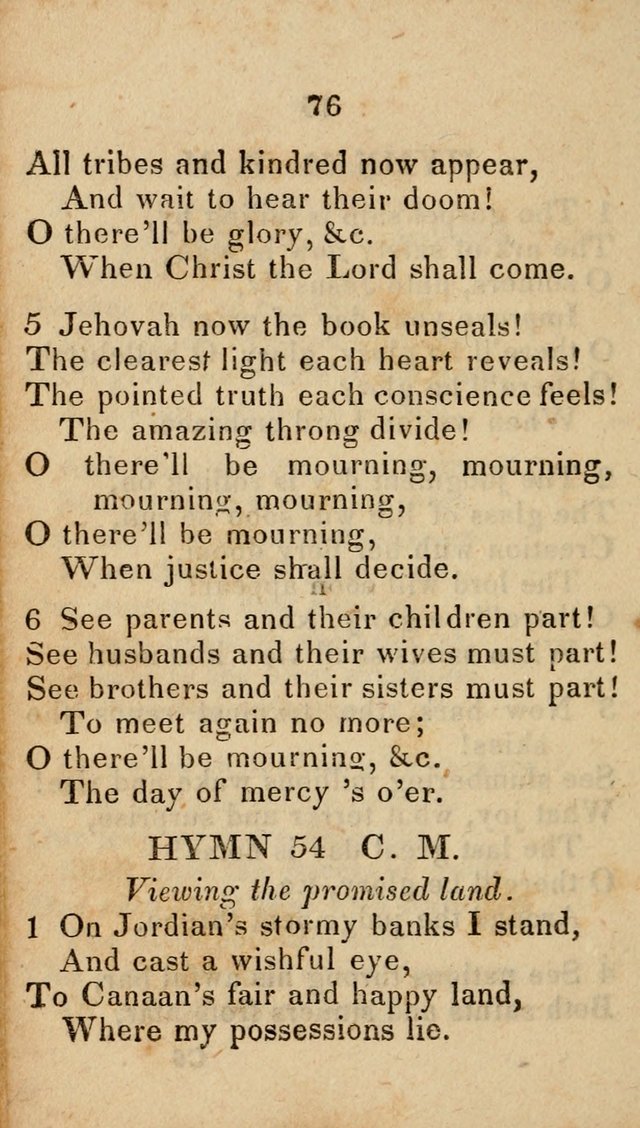 Songs of Zion, Being a New Selection of Hymns, Designed for Revival and Social Meetings page 81