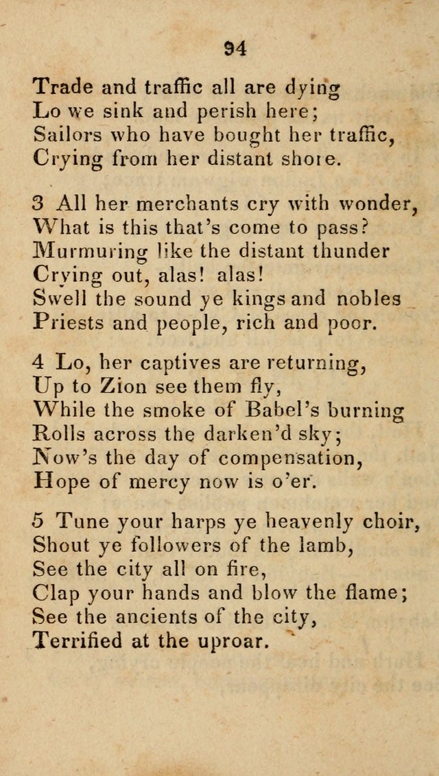 Songs of Zion, Being a New Selection of Hymns, Designed for Revival and Social Meetings page 99