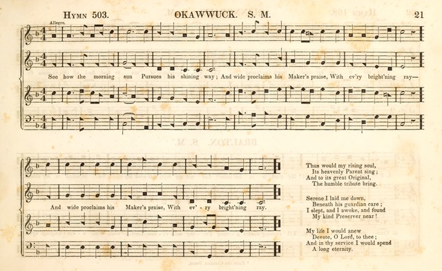 A Selection of Plain Tunes, Set Pieces, and Anthems from Indian Melodies page 22