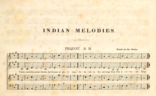 A Selection of Plain Tunes, Set Pieces, and Anthems from Indian Melodies page 8