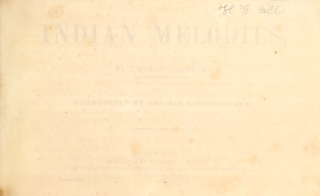 A Selection of Plain Tunes, Set Pieces, and Anthems from Indian Melodies page vi