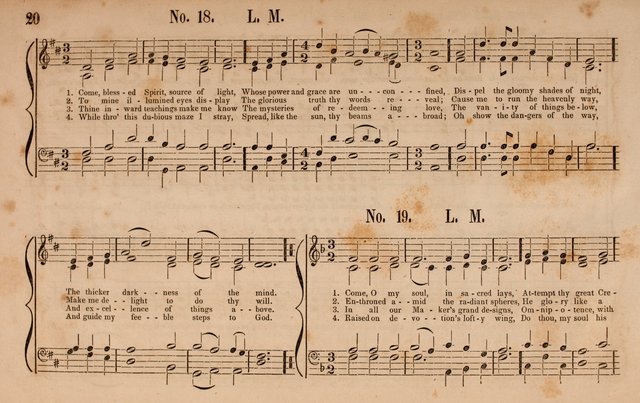 Songs of Asaph; consisting of original Psalm and hymn tunes, chants and anthems page 20