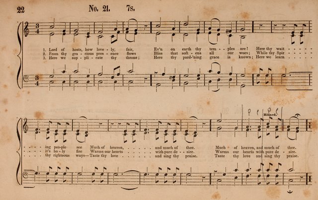 Songs of Asaph; consisting of original Psalm and hymn tunes, chants and anthems page 22