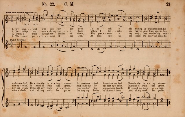 Songs of Asaph; consisting of original Psalm and hymn tunes, chants and anthems page 23