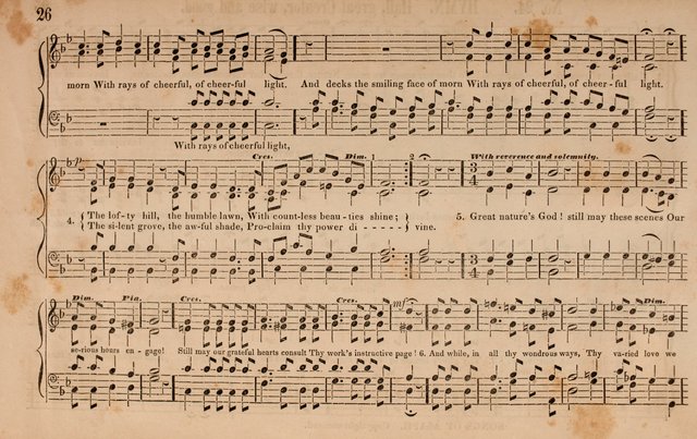 Songs of Asaph; consisting of original Psalm and hymn tunes, chants and anthems page 26