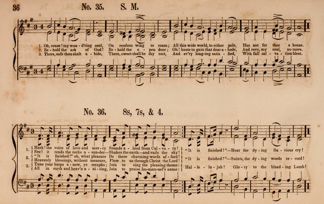 Songs of Asaph; consisting of original Psalm and hymn tunes, chants and anthems page 36