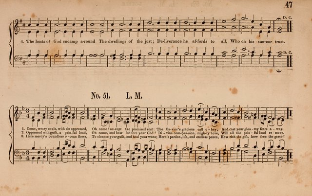 Songs of Asaph; consisting of original Psalm and hymn tunes, chants and anthems page 47