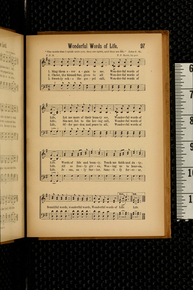 Songs of Asaph; consisting of original Psalm and hymn tunes, chants and anthems page vi