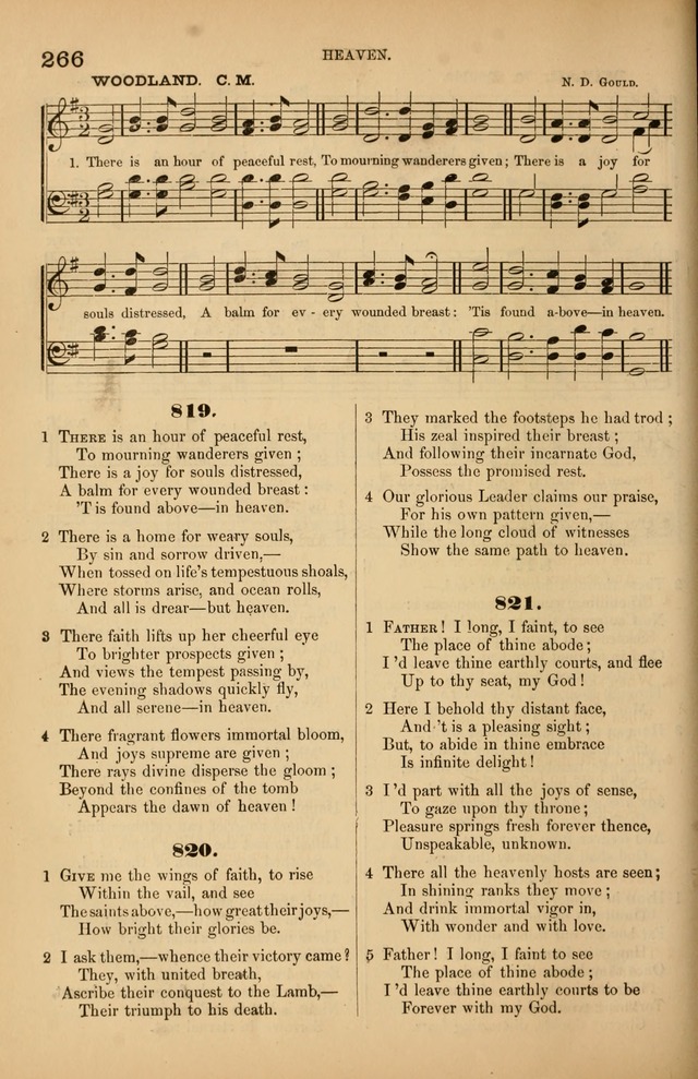 Songs of the Church: or, hymns and tunes for Christian worship page 266