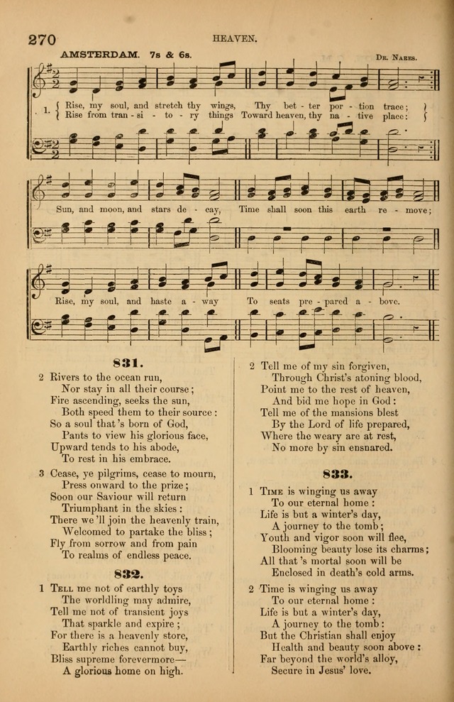 Songs of the Church: or, hymns and tunes for Christian worship page 270