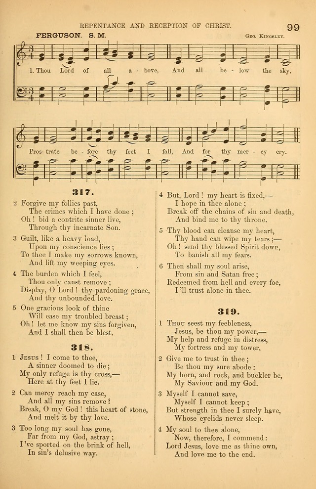 Songs of the Church: or, hymns and tunes for Christian worship page 99