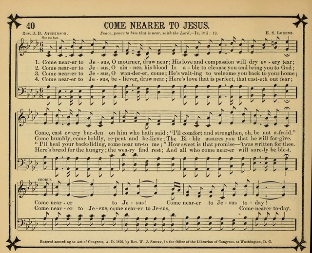 Songs of the Cross, for the Sabbath-school page 38