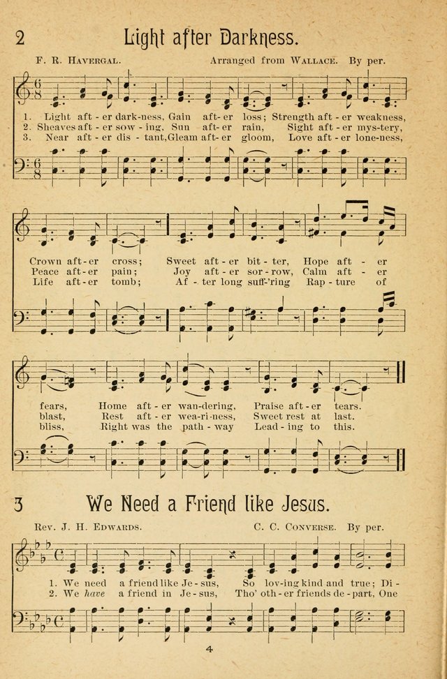 Songs of the Covenant: for the Sabbath School, Prayer Meetings, etc. page 3