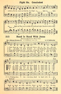 Hand in Hand with Jesus | Hymnary.org