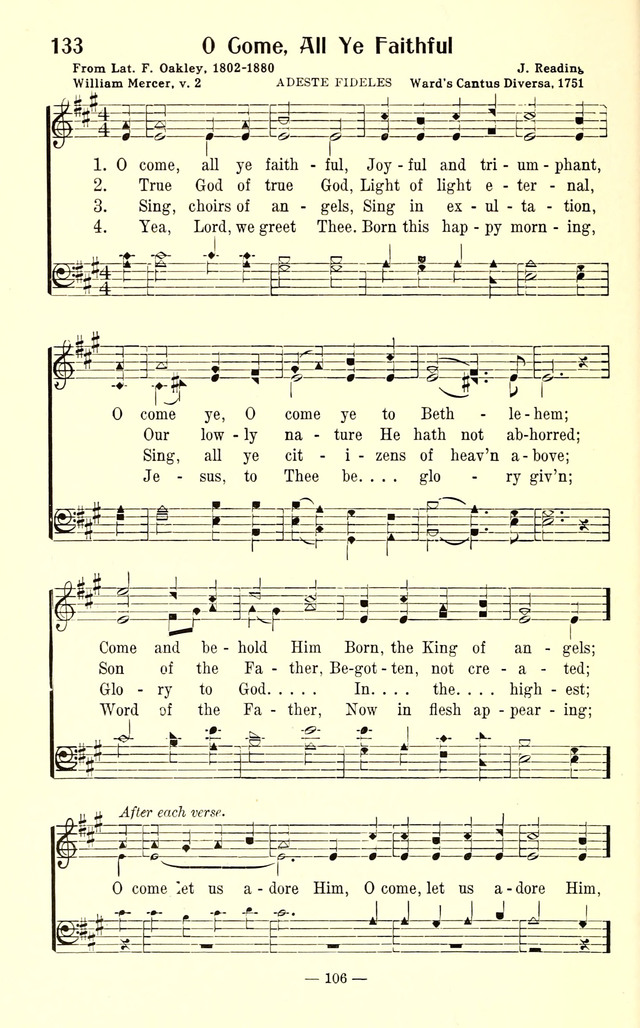 Songs of Cheer for Children page 106