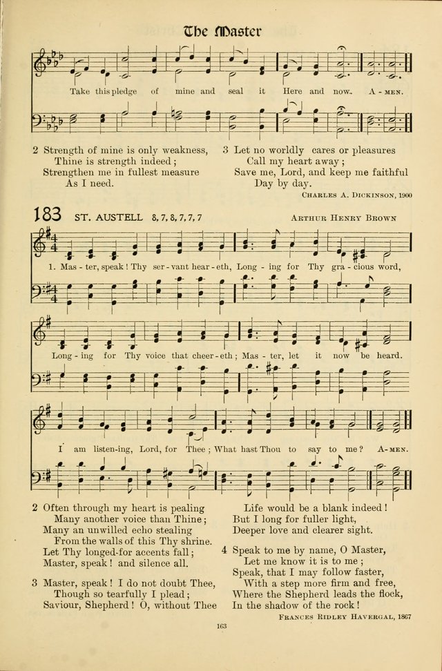 Songs of the Christian Life page 164