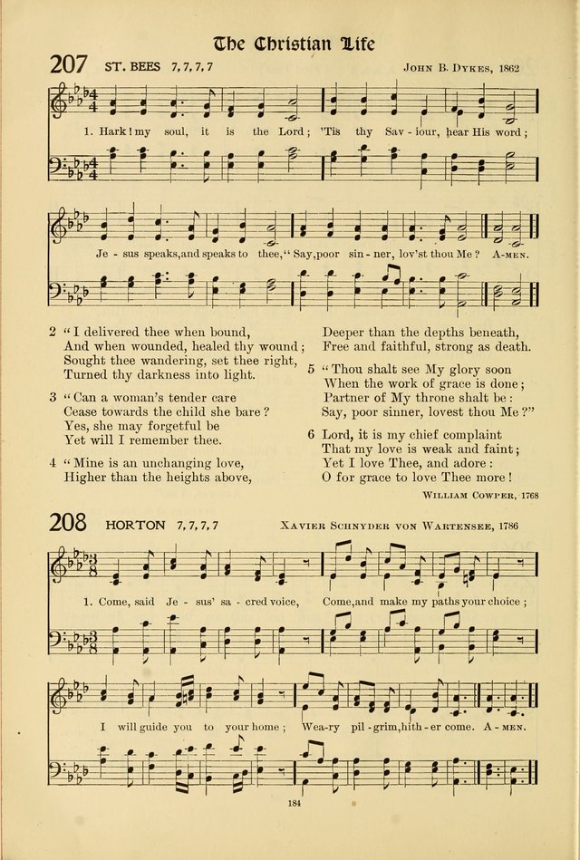 Songs of the Christian Life page 185