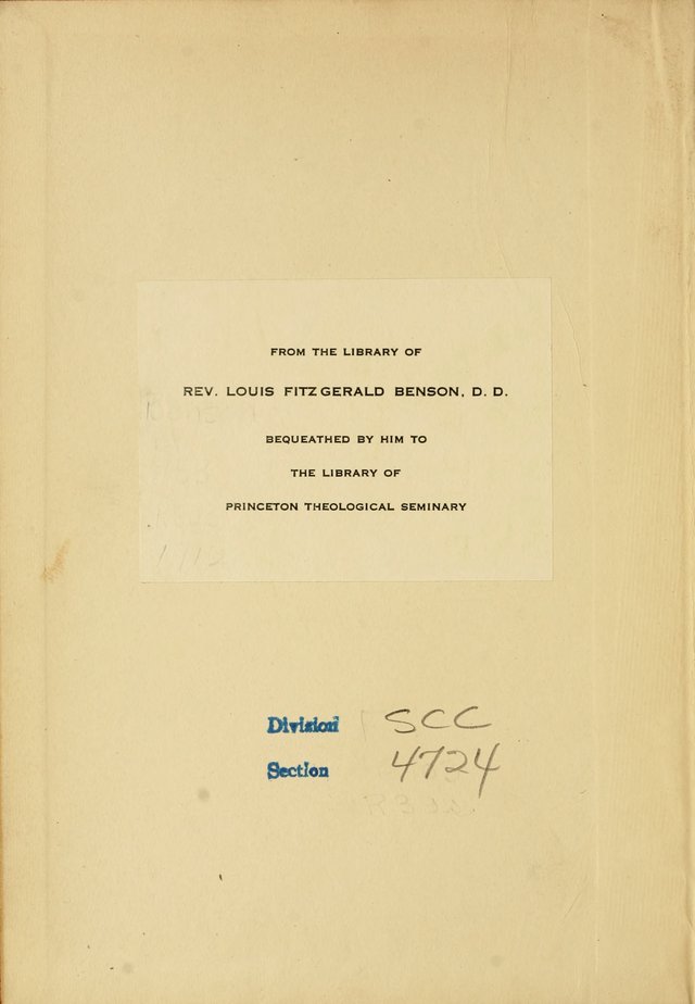 Songs of the Christian Life page ii