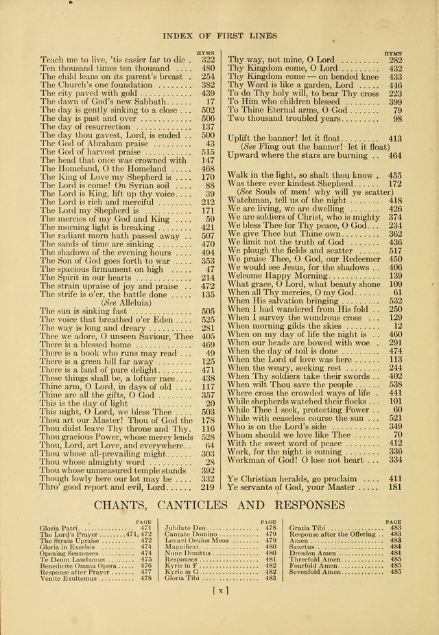 Songs of the Christian Life page xiv