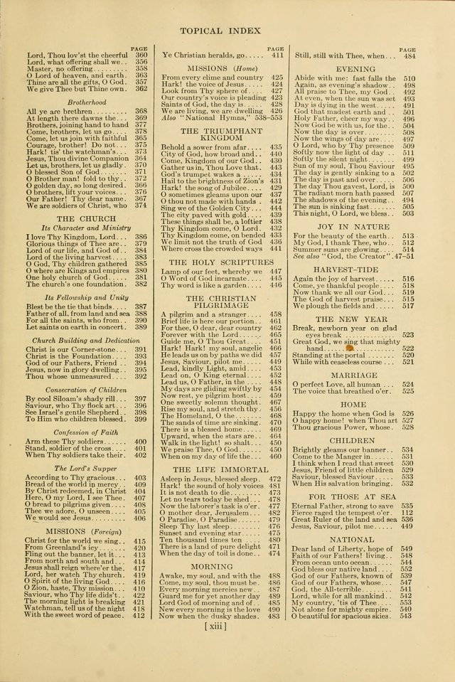 Songs of the Christian Life page xvii