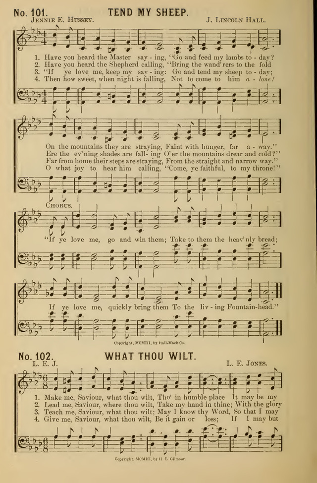 Songs of Christian Service page 100
