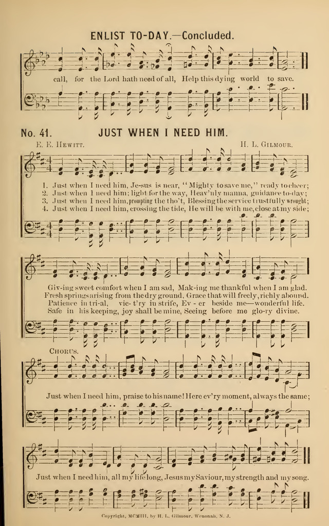 Songs of Christian Service page 39