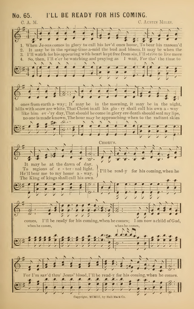 Songs of Christian Service page 63