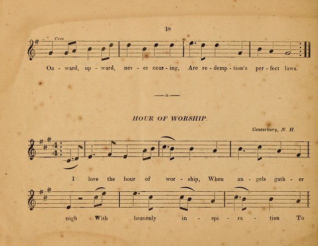 Selection of Devotional Melodies: simple in arrangement, yet,--inspirational page 19