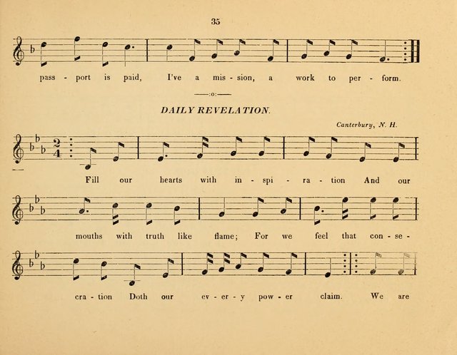 Selection of Devotional Melodies: simple in arrangement, yet,--inspirational page 36