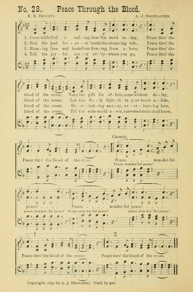 Songs of Faith and Hope page 28