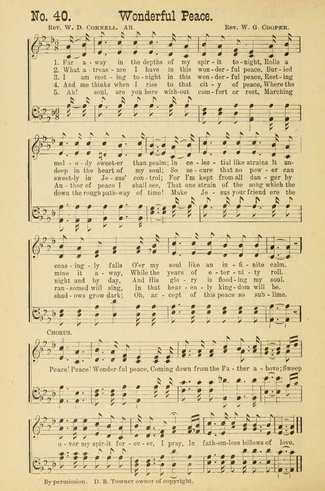 Songs of Faith and Hope page 40