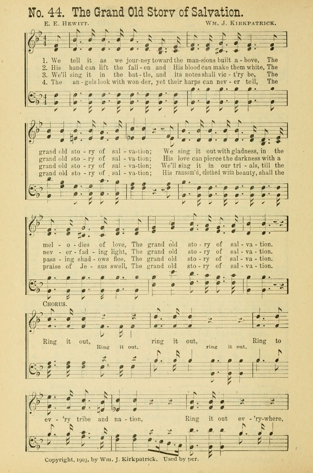 Songs of Faith and Hope page 44