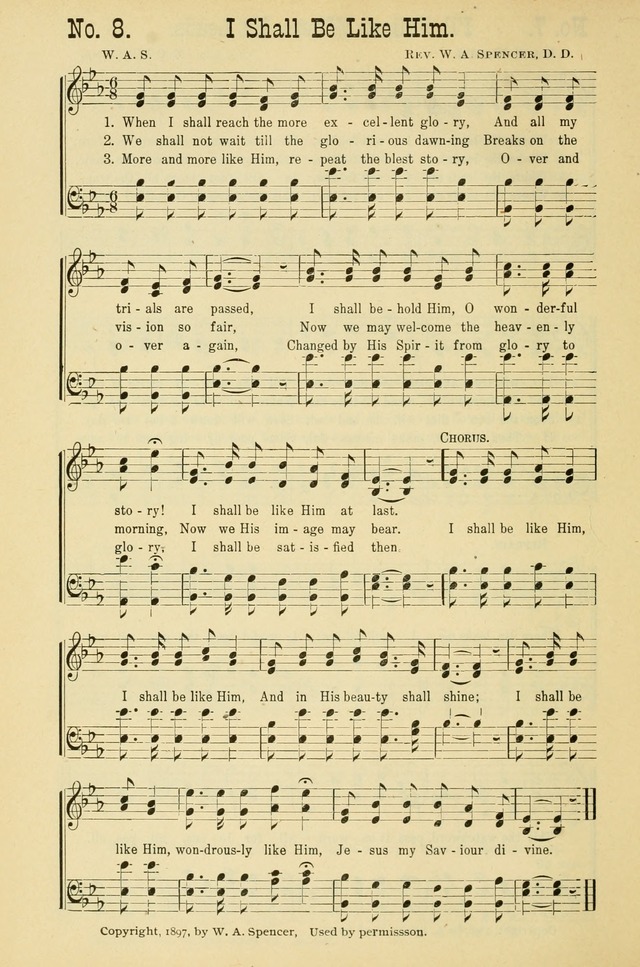 Songs of Faith and Hope page 8