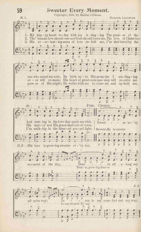 Songs of Full Salvation: for the church, Sunday school, revival meeting, prayer meeting, young people