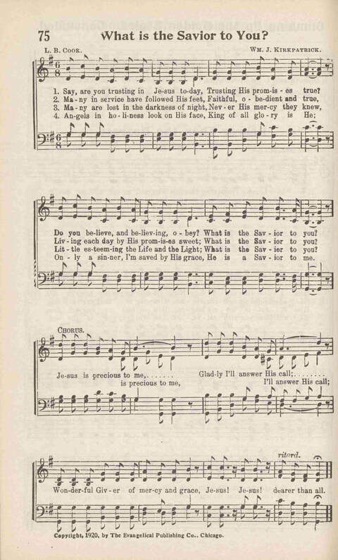 Songs of Full Salvation: for the church, Sunday school, revival meeting, prayer meeting, young people