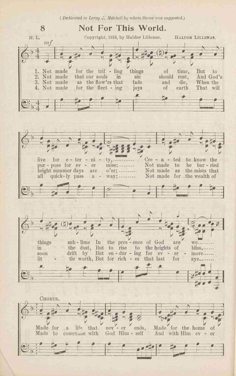 Songs of Full Salvation: for the church, Sunday school, revival meeting, prayer meeting, young people