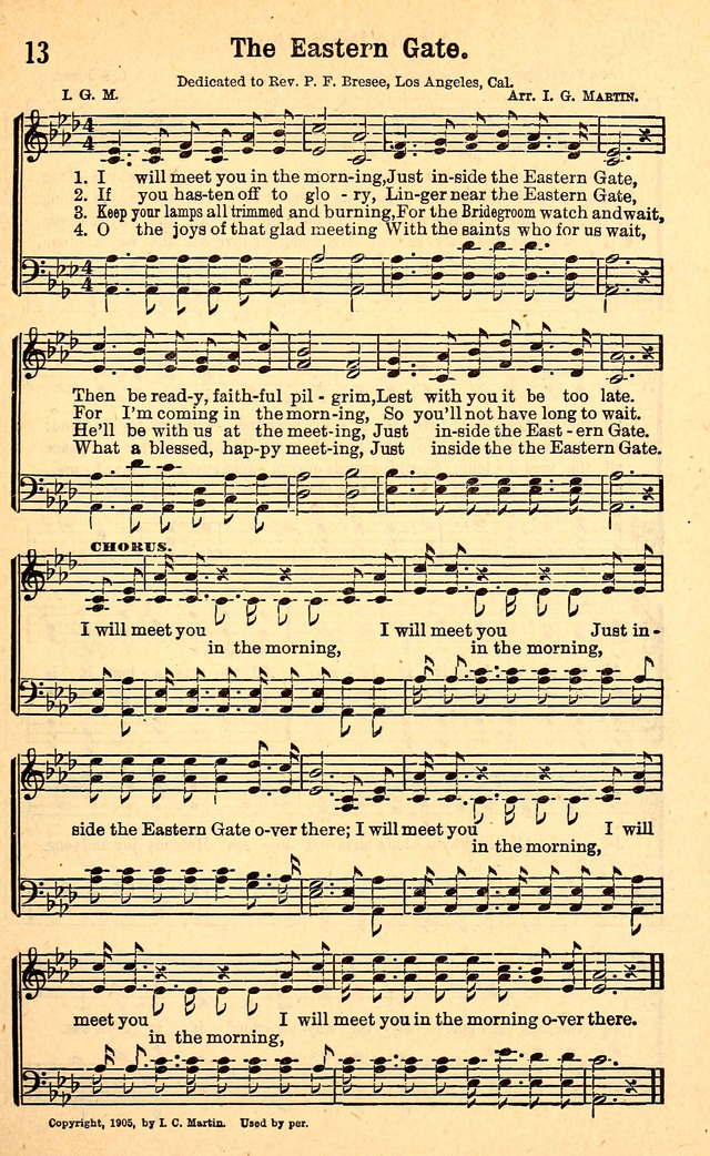 Songs of Full Salvation page 13