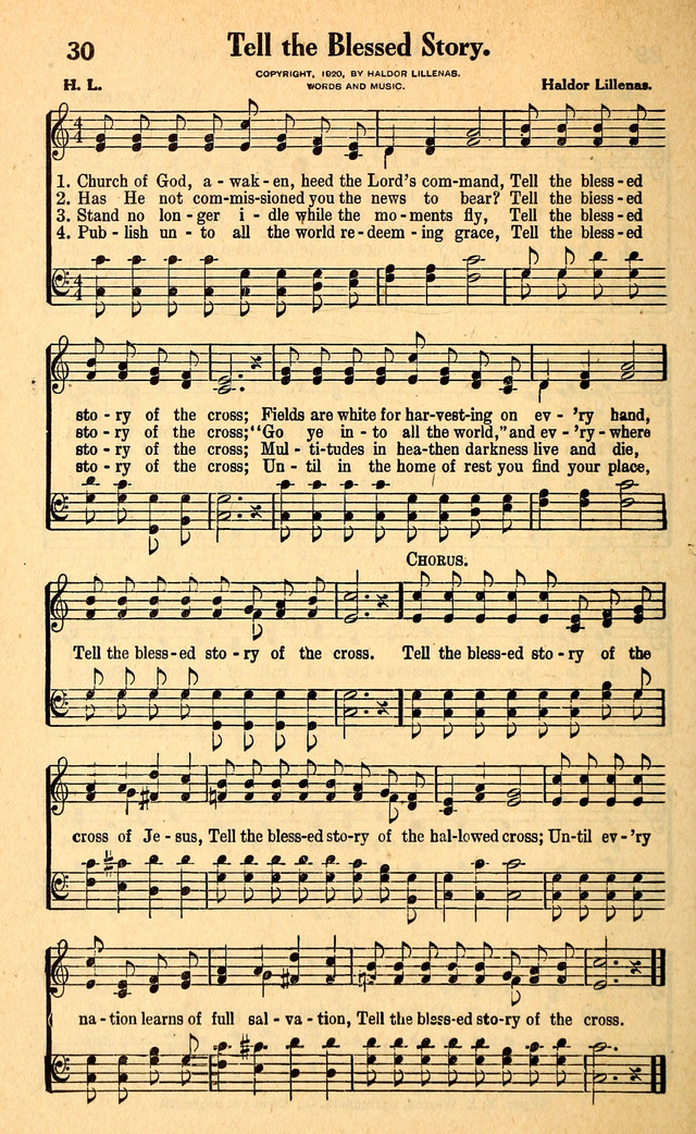 Songs of Full Salvation page 30