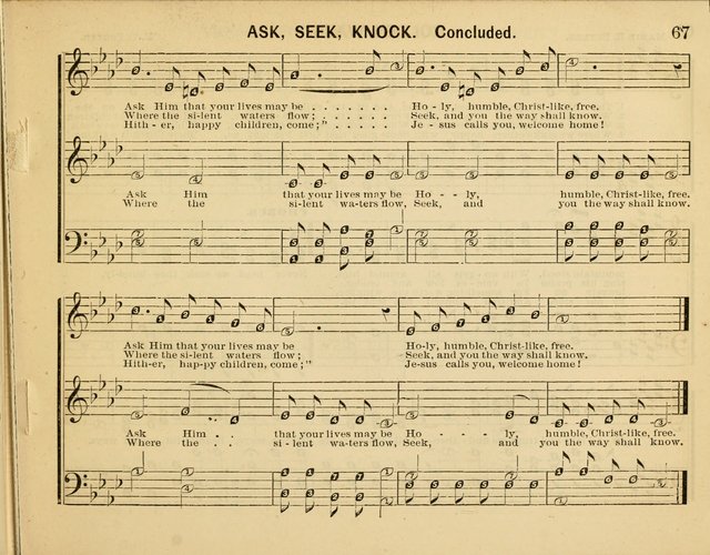 Songs of Glory : For Sunday Schools, Churches and The Social Circle page 66