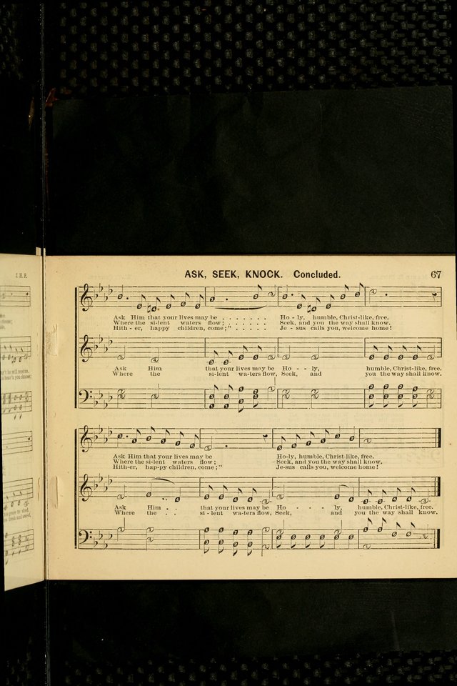 Songs of Glory : For Sunday Schools, Churches and The Social Circle page 68