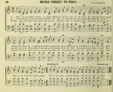 Songs of Gratitude: a cluster of new melodies for Sunday schools and worshiping assemblies page 46